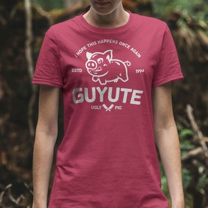 Camiseta Guyute Phish: divertida camiseta con gráfico de cerdo