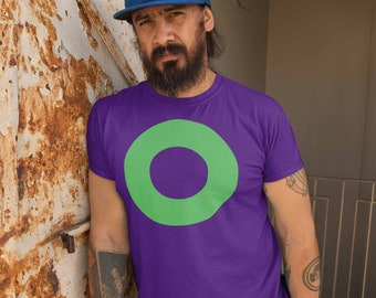 Phish Fishman Donut Graphic Tee - 100% gekämmte Baumwolle
