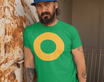 Phish Fishman Donut Graphic Tee - 100% gekämmte Baumwolle