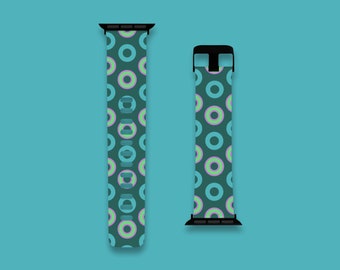 Phish Fishman Festival Donut Apple Watch Band - Custom Printed