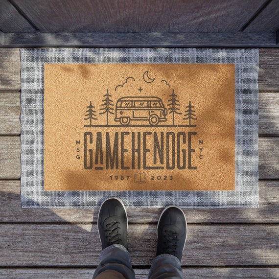 Doormat - Custom Gamehendge Scene Outdoor Door Mat - Personalized Welcome for Your Home