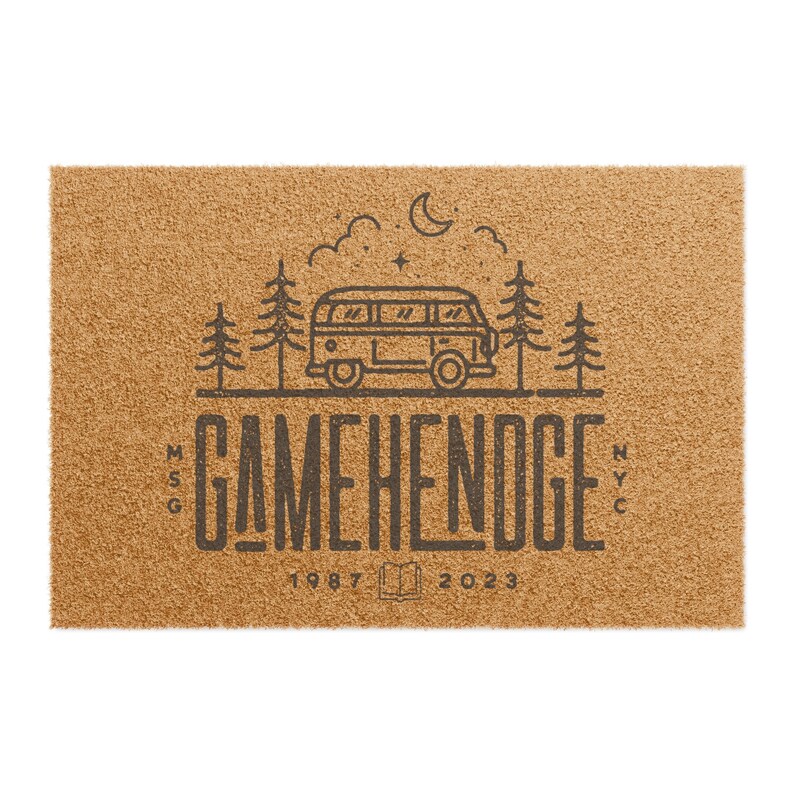 Paillasson - paillasson d'extérieur personnalisé Gamehendge Scene - accueil personnalisé pour votre maison image 3
