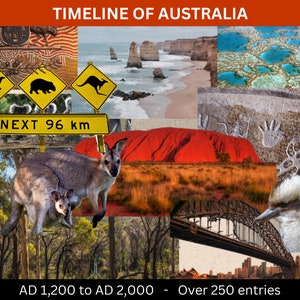 Digital Timeline of Australia