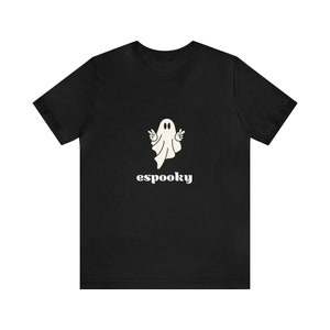 Spooktacular Ghost T-Shirt - &quot;Espooky&quot; - Spooky but Spanish