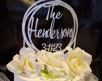 Personalized Cake Topper