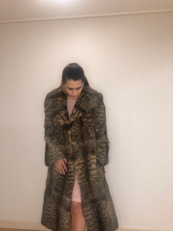 wild cat fur coat Gem