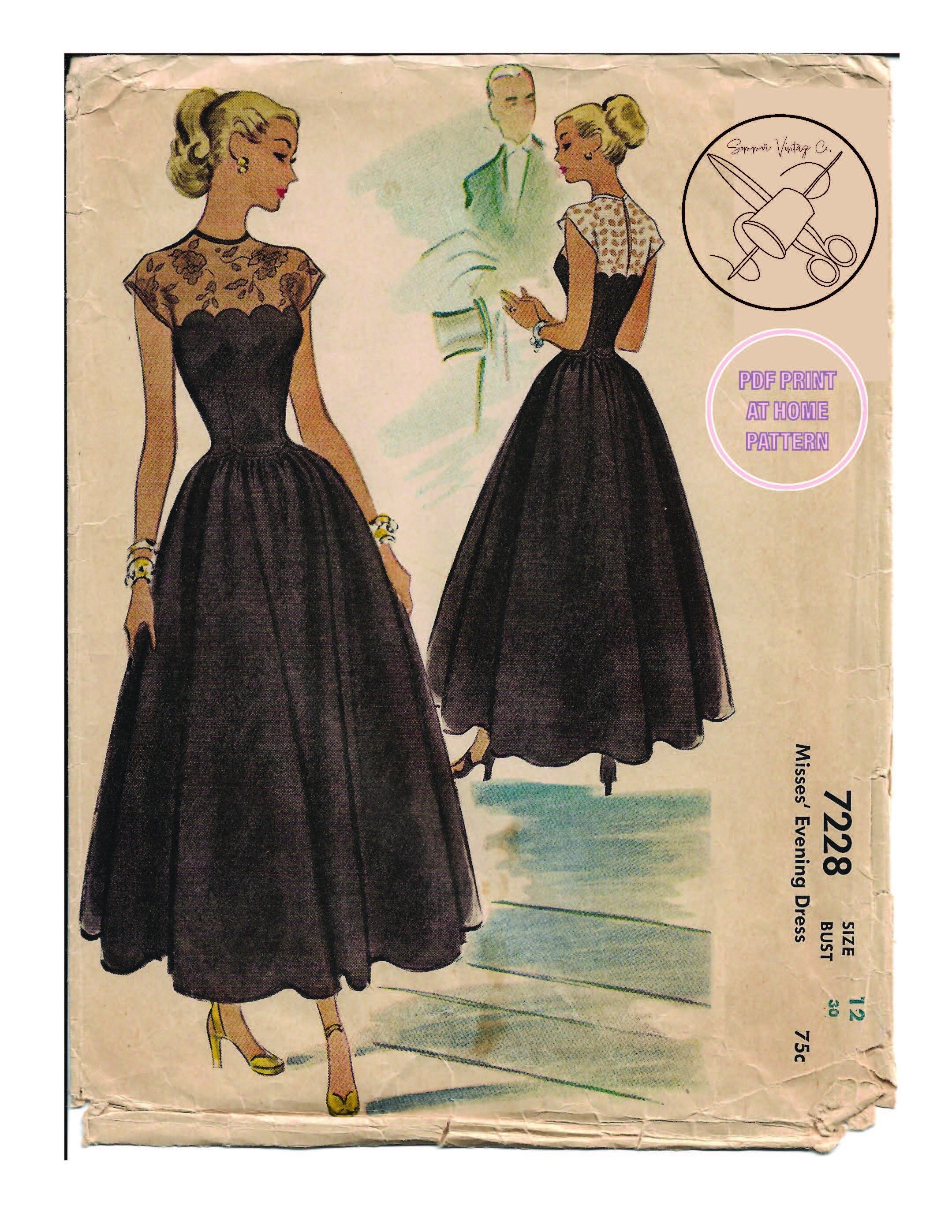 sachin and babi light blue dress 1940s Dresses | Vintage 40s Fashion main image 0