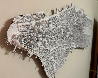 Modello 3D di New York City: Manhattan