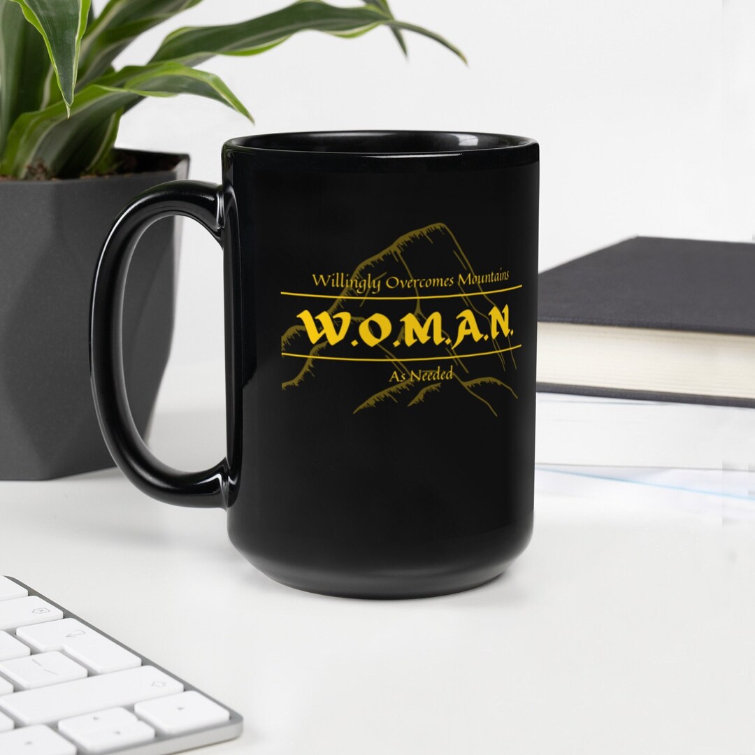 Woman Acronym Coffee Mug Self Care Cups Christian Mugs Etsy