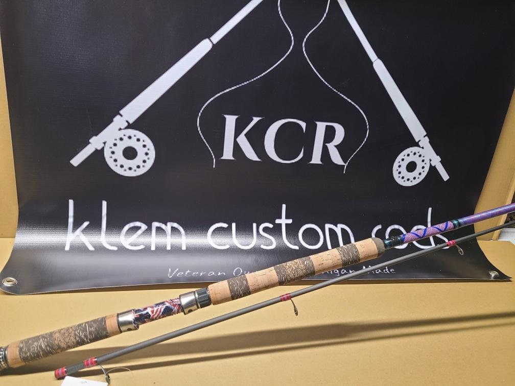 Custom Salmon Fishing Rod 