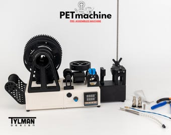 PETmachine pre-assembled - Make 3D Filament from plastic bottles at home!