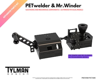 Advanced parts kit for PETwelder & Mr.Winder- inteligent filament splicer and winder!