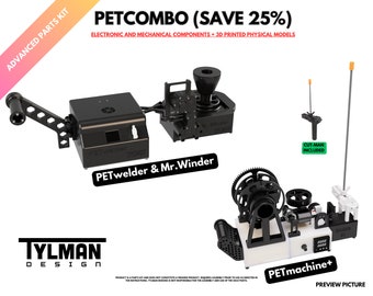 COMBO - Kit di parti avanzato per PETwelder & Mr.Winder e PETmachine+! (RISPARMIA IL 25%)