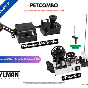 COMBO - Kit di componenti essenziali per PETwelder, Mr.Winder e PETmachine+! Risparmia con il pacchetto!