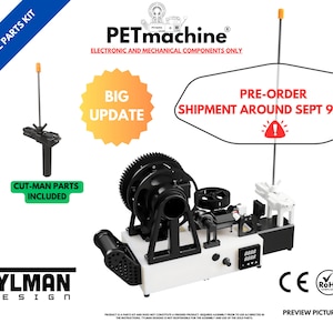 Essential parts kit for PETmachine - Create your own 3D printing filament from plastic bottles at home! PRE-ORDER