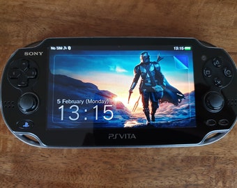 Sony PS Vita 1000 Oled 3G Customised with Super RARE PSVSD Internal 512GB Storage and Near Mint Condition