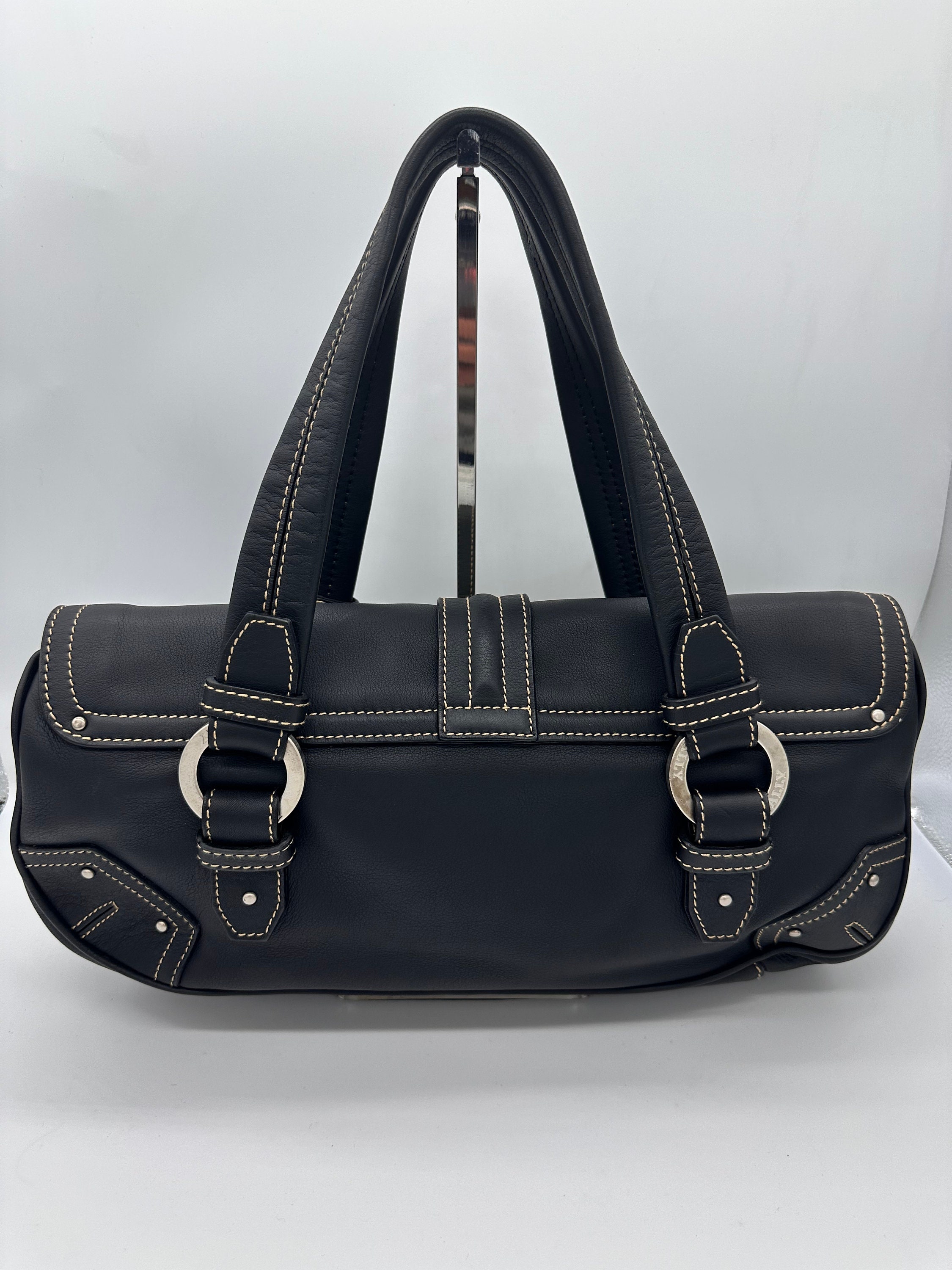 Bally Leather Shoulder Bag - Etsy
