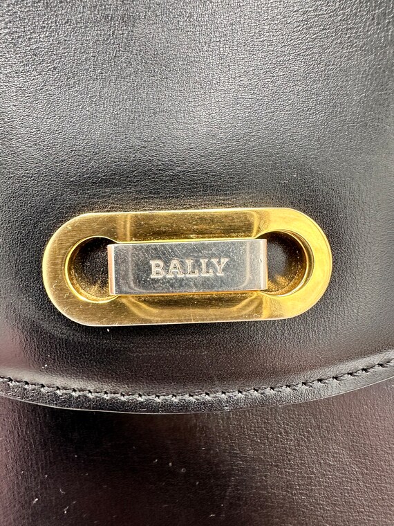 Bally top handle 2 way shoulder bag - image 4
