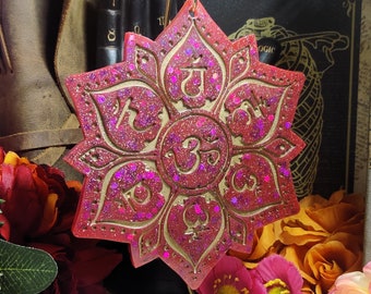 Zeven chakra's muur hangen, 7 chakra's mystieke kunst Zen Home Decor voor vedische spiritist, aurareiniging en chakra-balancering, mandala kunst aan de muur
