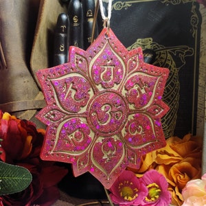 Seven Chakra Wall Hanging, 7 Chakra Mystical Art Zen Home Decor for Vedic Spiritualist, Aura Cleansing & Chakra Balancing, Mandala Wall Art