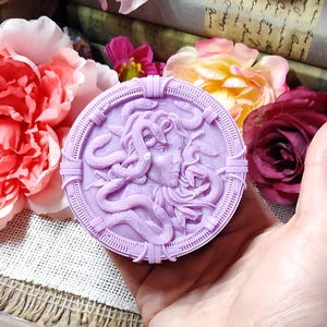 Medusa&#39;s Power | Witch&#39;s Essential Altar Candle | 16oz Ritual Magick | Greek Mythology