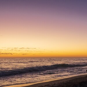 Tamarack Beach, California - Just After Sunset.