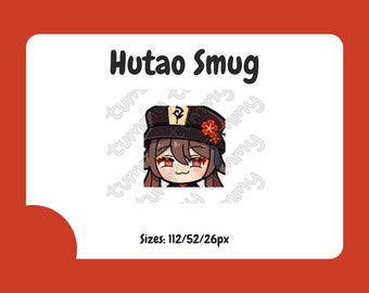 Hutao Smug Genshin Emote