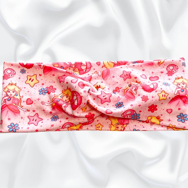 Turban Twist Headband, Yoga Headband, Nurse Headband, Hair Accessories, Gift for Mom, Gift for Nurse, Princess Headband, Pink Headband