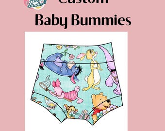 Custom Print Baby Bummies