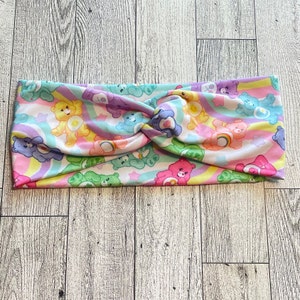 Turban Twist Headband, Yoga Headband, Nurse Headband, Hair Accessories, Toddler Headbands, Girls Headbands, 80's Retro Cartoons