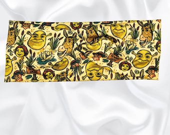 Turban Twist Headband, Soft Stretchy Headbands, Character Print Headband, Hair Accessories