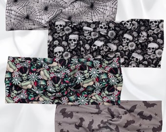 Spooky Babes Club, Turban Twist Headband, Spooky Girl Headbands, Yoga Headband, Nurse Headbands, Bat Headband, Spooky Moms