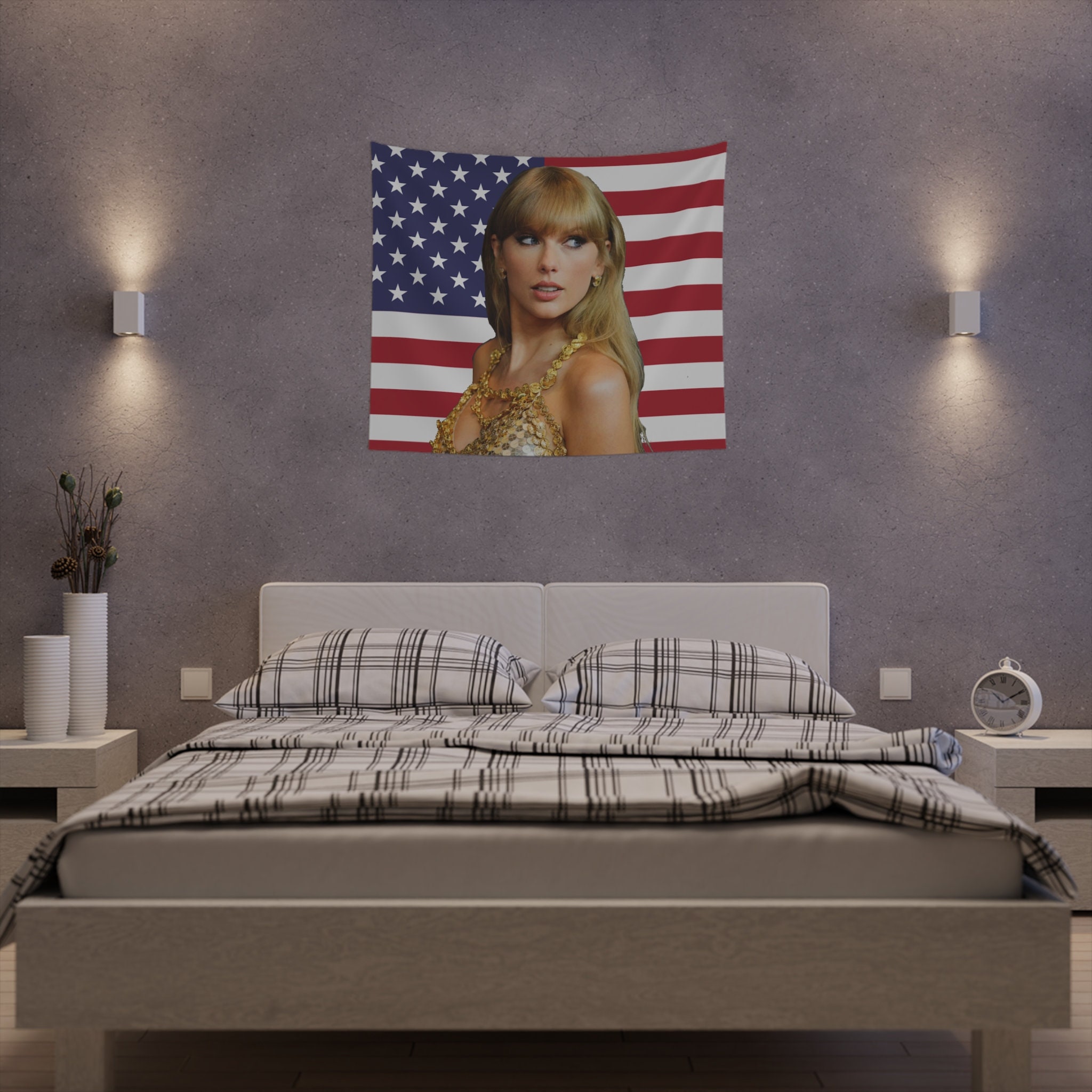 Famous Musician Taylor Tapestry Flag For Room College Dorm Bedroom