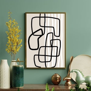 Aesthetically Disoriented | Wall art | Printable wall art | digital art | minimalist art | Abstract Geometric Wall Art | Contemporary Art