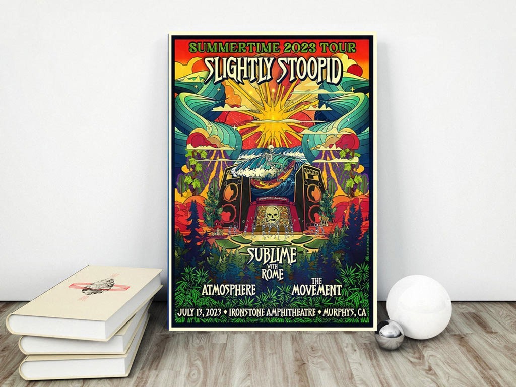 Sublime With Rome Slightly Stoopid Summer Time 2023 Pesonalized