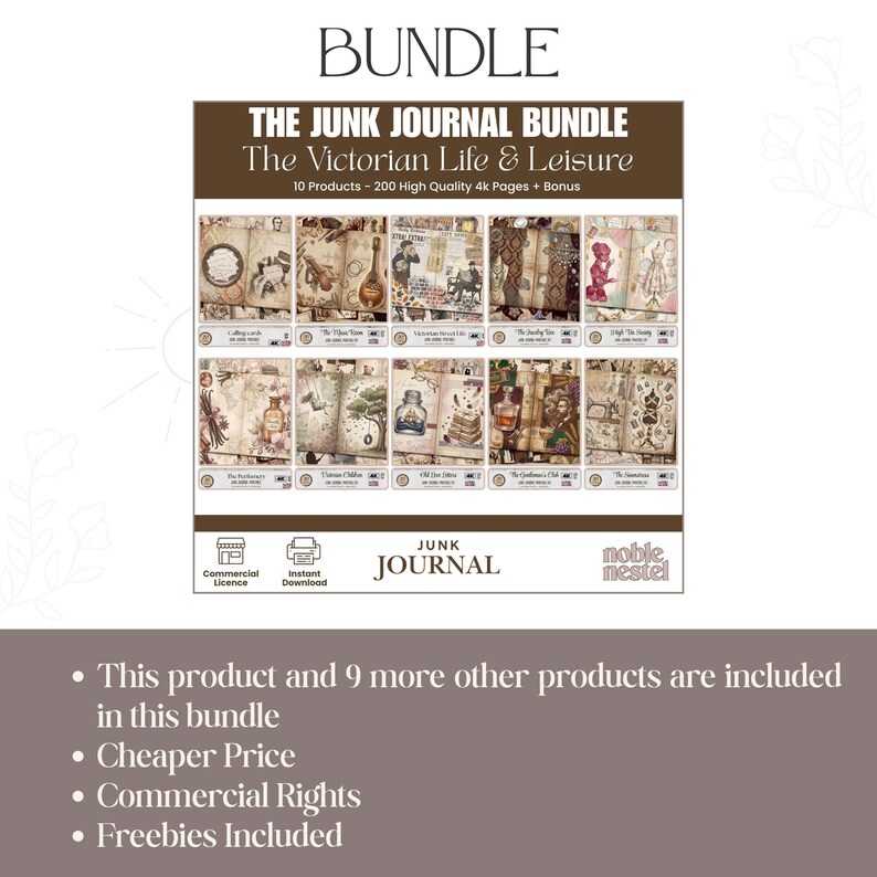 Victorian Children Digital Paper Pack | 4K Backgrounds Junk Journal ...