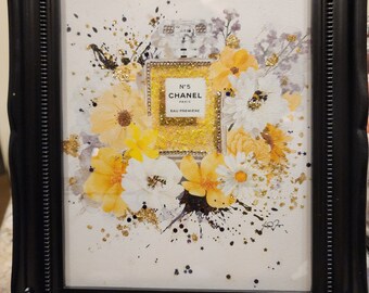 お値下げ致します♡CHANEL 靴のイラスト Oliver Gal Oliver By Oliver Gal Paris Black High Heel Shoe & Pearl