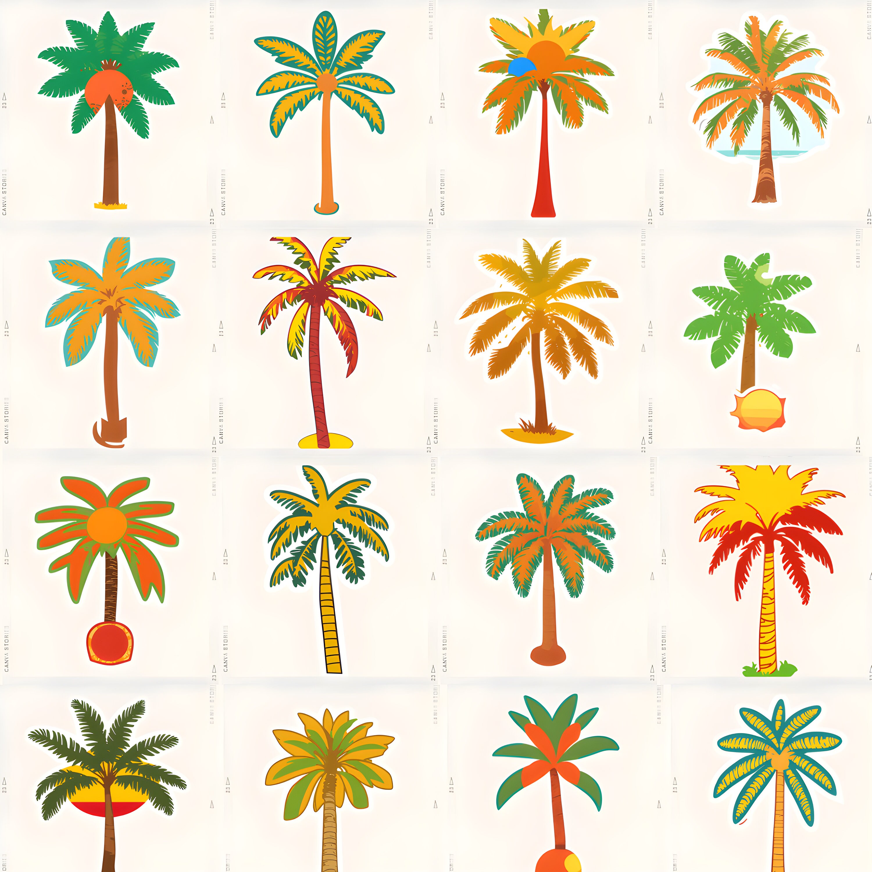 Printable Palm Tree, Palm Tree Svg, Palm Trees Png, Tree of Life Svg, Palm Tree Decal, Palm Leaf ...