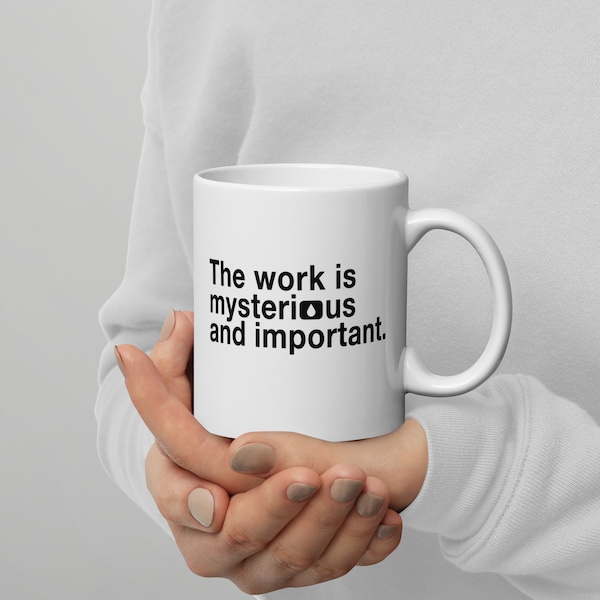 The work is mysterious and important etsy