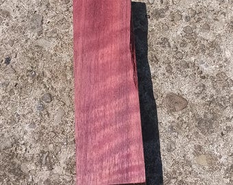 Purple Heart Wood Handle Block