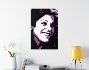 Funny Women Gilda Radner Poster Premium Matte Paper