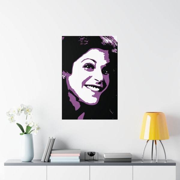 Funny Women Gilda Radner Poster Premium Matte Paper