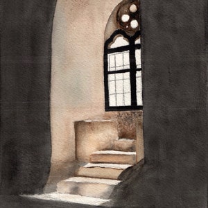 Watercolor Architecture Prints