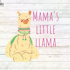 Mama petit lama PNG, Farm PNG, Mama’s Little Llama Shirt, Hipster Baby PNG, Funny Baby Shower Gift, Funny Llama gift