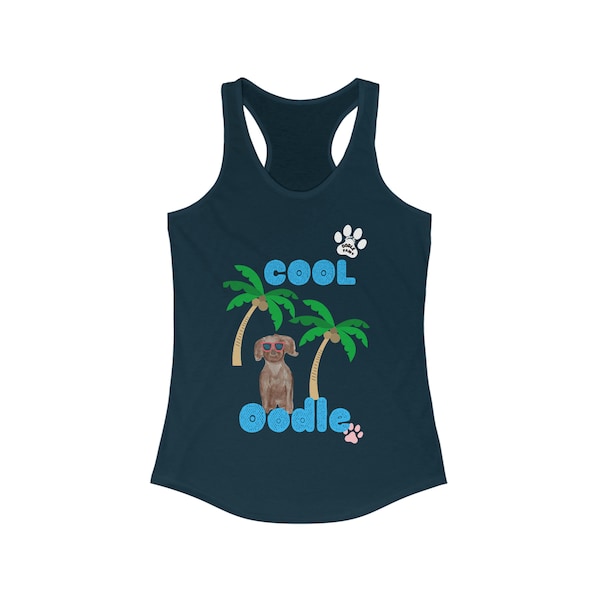 Blue Cool OOdle Women's Racerback Tank is a magnet for other OOdle Lovers