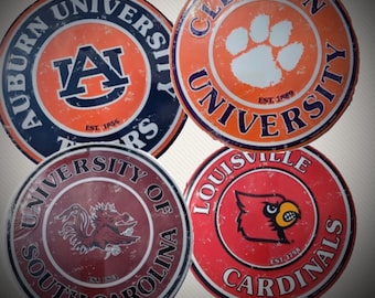 Licensed University College Signs, She-shed sign, Mancave Sign, Shop Sign, Dorm Sign