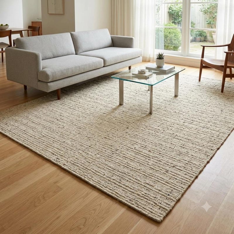 Rug Oatmeal - Etsy UK