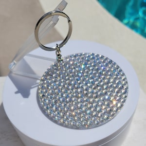 Northern Lights Crystal Rhinestone Keychain