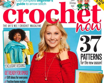37 modelli all'uncinetto / Crochet Now Magazine Numero 60 / PDF digitale da 100 pagine pieno di modelli all'uncinetto