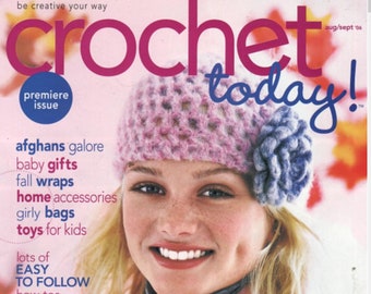 47 Issues of Crochet Today Magazine FULL OF PATTERNS: crochet, sewing, crafts, and more! [Digital File] Bundle Crochet Patterns